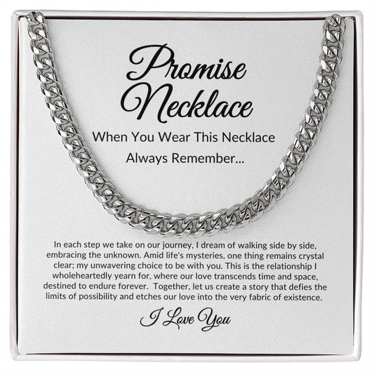 Promise Necklace for Him